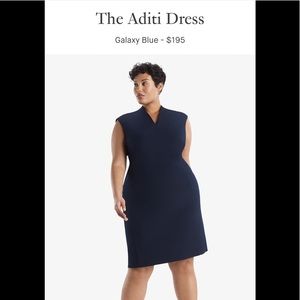 MM Lafleur Blue Aditi Dress 2+